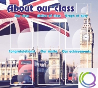 Стенд "About our class" - «globural.ru» - Миасс