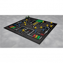 Соревновательное поле с элементами MakeX Stater Arenas Kit - «globural.ru» - Миасс