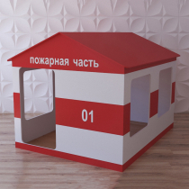 Детский игровой домик «Пожарная служба» - «globural.ru» - Миасс