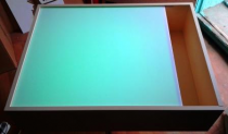 Планшет для рисования песком с RGB подсветкой 100*60см - «globural.ru» - Миасс
