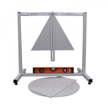 Лабораторный стенд «Определение центра тяжести плоских фигур»  - «globural.ru» - Миасс