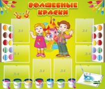 Стенд "Волшебные краски" - «globural.ru» - Миасс