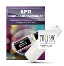 Конструктор рабочей программы "Школьный дефектолог" на USB-носителе - «globural.ru» - Миасс