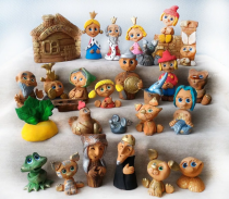 Набор глиняных фигурок для составления сказок - «globural.ru» - Миасс