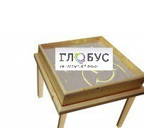 Стол на ножках для рисования песком светозвуковой - «globural.ru» - Миасс