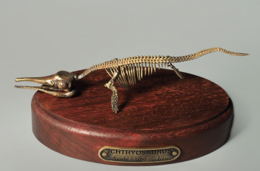 Модель скелета ихтиозавра Ichthyosaurus - «globural.ru» - Миасс