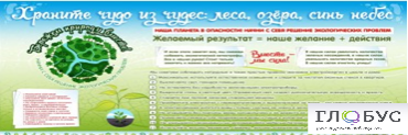 Стенд "Бережем природу вместе" - «globural.ru» - Миасс