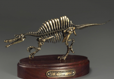 Модель скелета динозавра Spinosaurus - «globural.ru» - Миасс