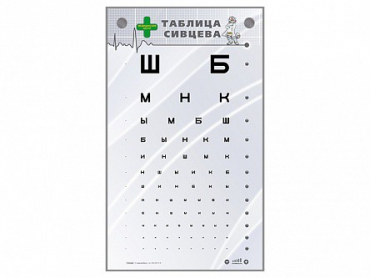 Интерактивный стенд "Таблица Сивцева" - «globural.ru» - Миасс