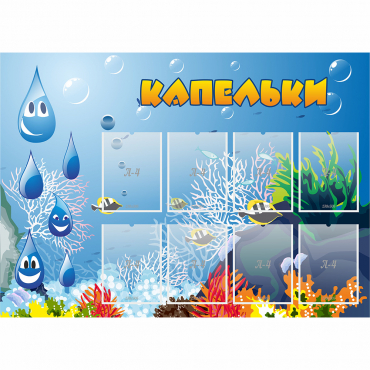 Стенд "Капельки" - «globural.ru» - Миасс