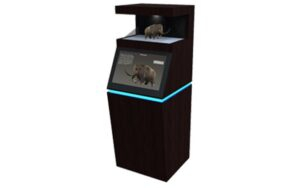 Голографическая 3D пирамида с сенсорным монитором "Классик" - «globural.ru» - Миасс